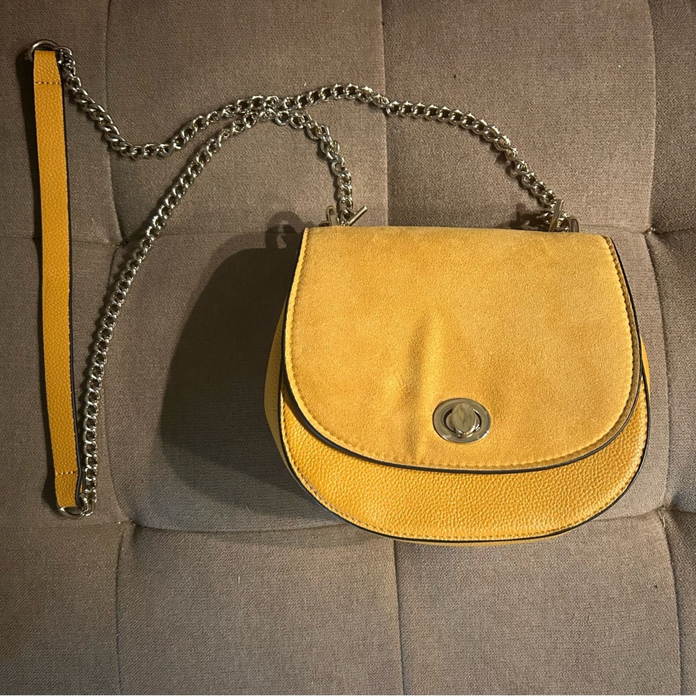 Yellow H&M Chain Strap Women's Bag